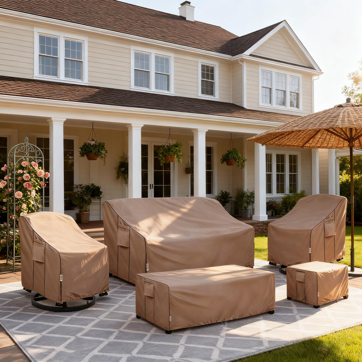 Hadisi one-year warranty offered for outdoor chair covers