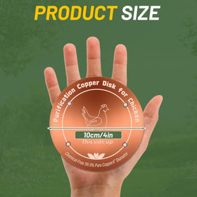 HAEZU copper disk features four-point support to stabilize water flow.