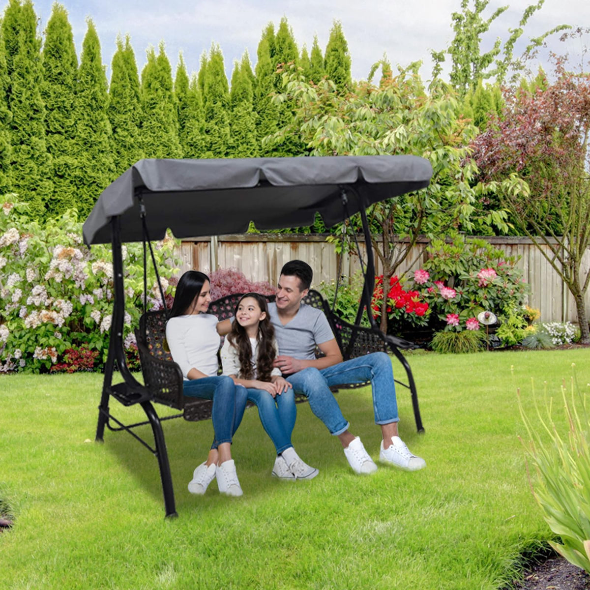 Hagsfire easy-install canopy simplifies setup for quick outdoor use.