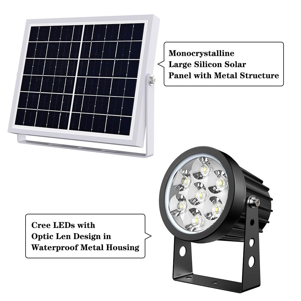 Hainee solar flag light designed to fit 14-3 inch poles for flexible setup