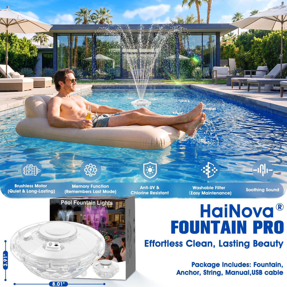 HaiNova IP68 waterproof design for immersive use.