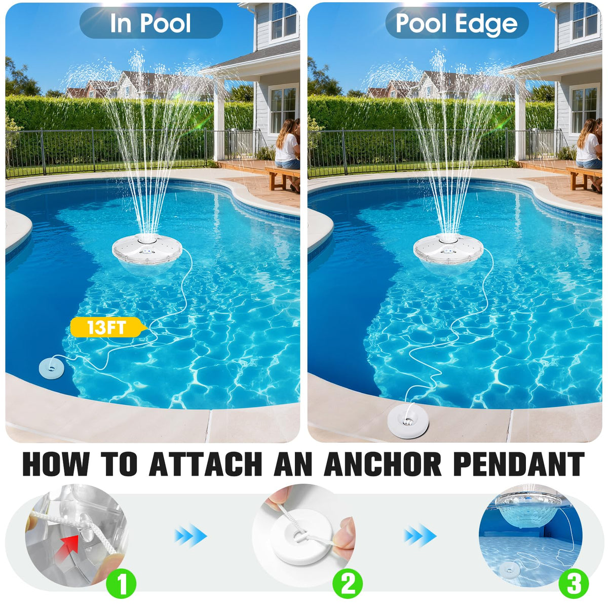 HaiNova waterproof design endures outdoor spray and weather exposure.