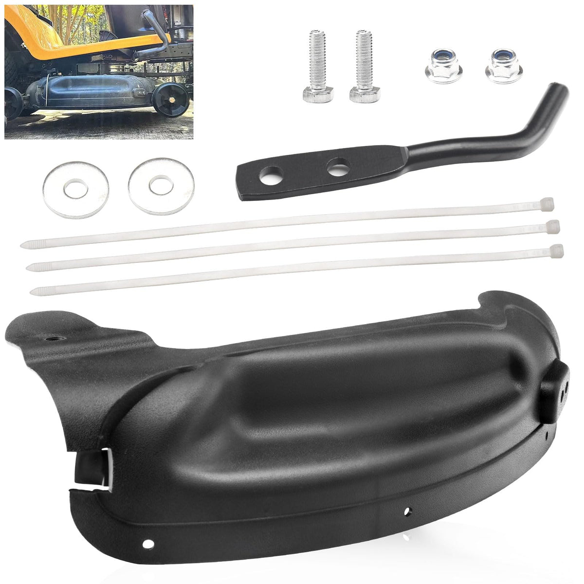 Haiouus 631-05195A mulch plug for 42-46 inch mowers, simple installation