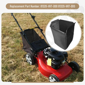Haiouus bag capacity supports efficient grass collection during mowing sessions.