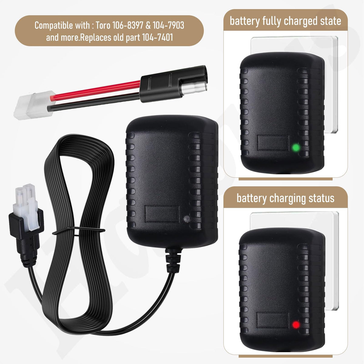 Haiouus 136-9126 front panel with indicator lights for easy monitoring.