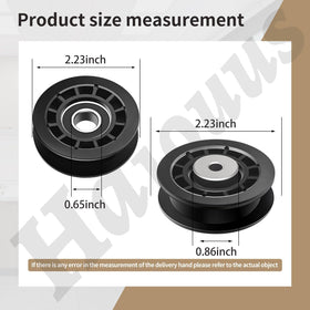 Haiouus belt kit compatible with Poulan Pro PR675AWD for reliable operation.