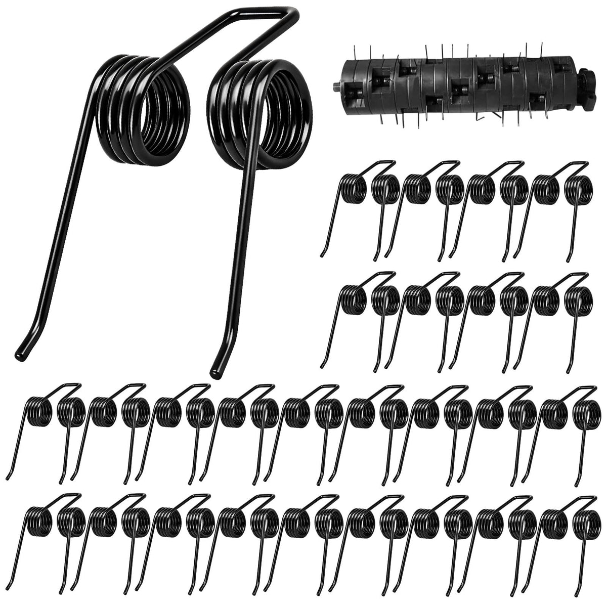 Haiouus 27-pack dethatcher tines ready for quick replacement in Sun Joe AJ801E