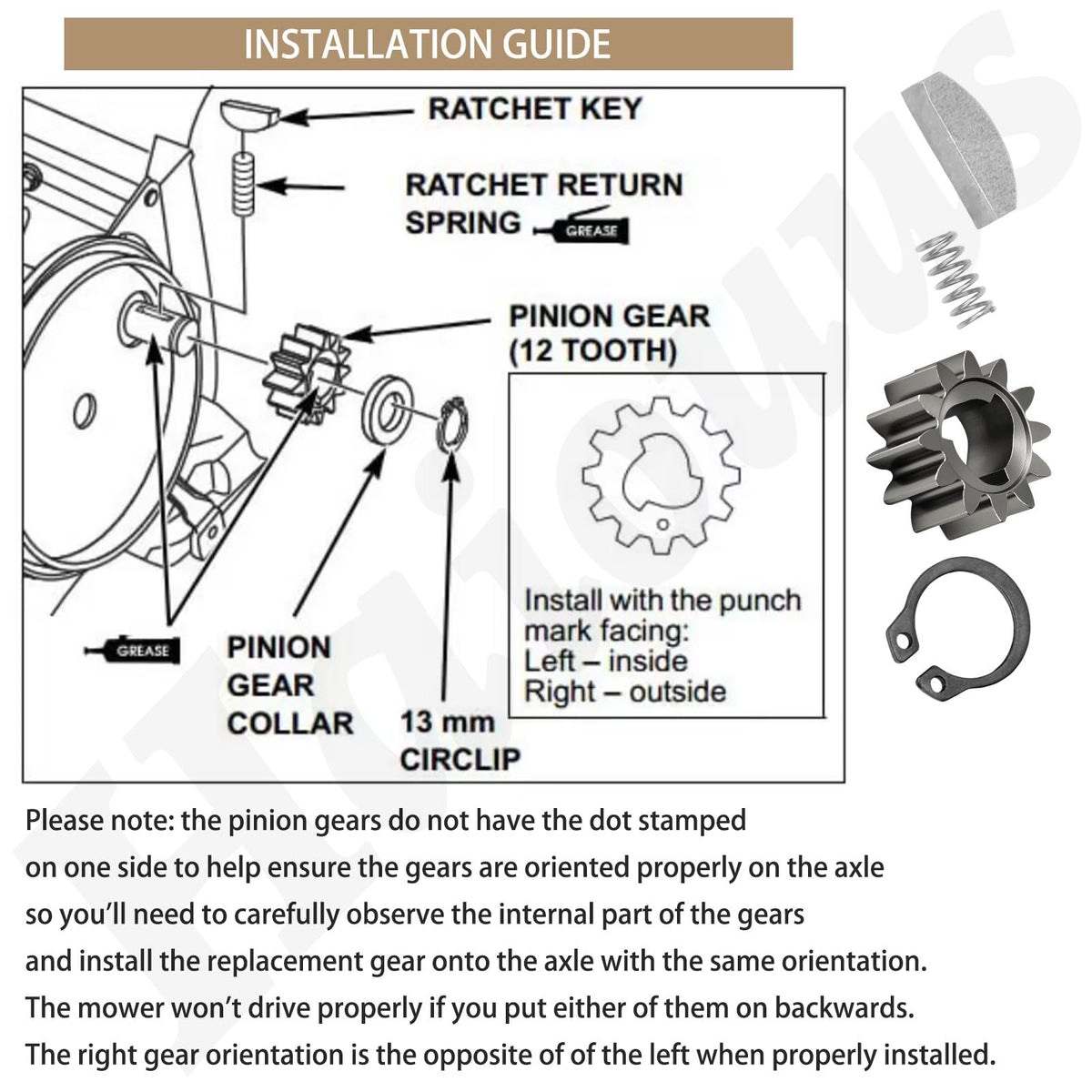 Haiouus gears closeup shows precise teeth for smooth power transfer.