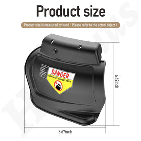 Haiouus easy-installation guide visual for hinge plug
