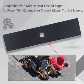 Haiouus 9x2 edger blade ships sharp, ready for immediate use.
