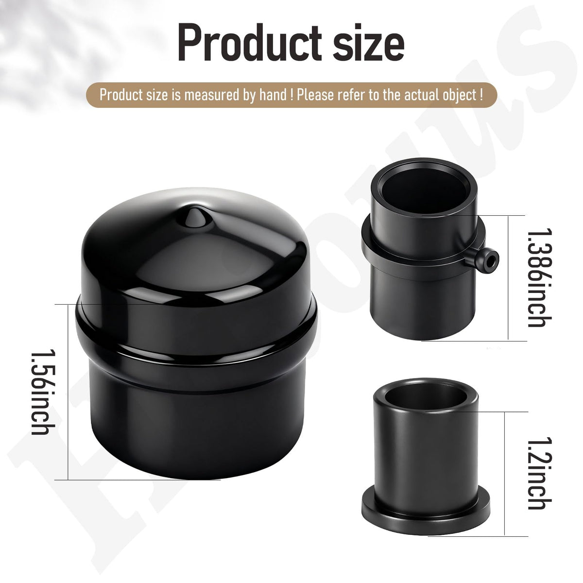 Haiouus front wheel washer two-pack supports secure mounting and quick service