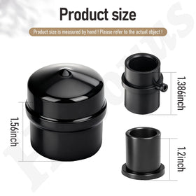 Haiouus front wheel washer two-pack supports secure mounting and quick service