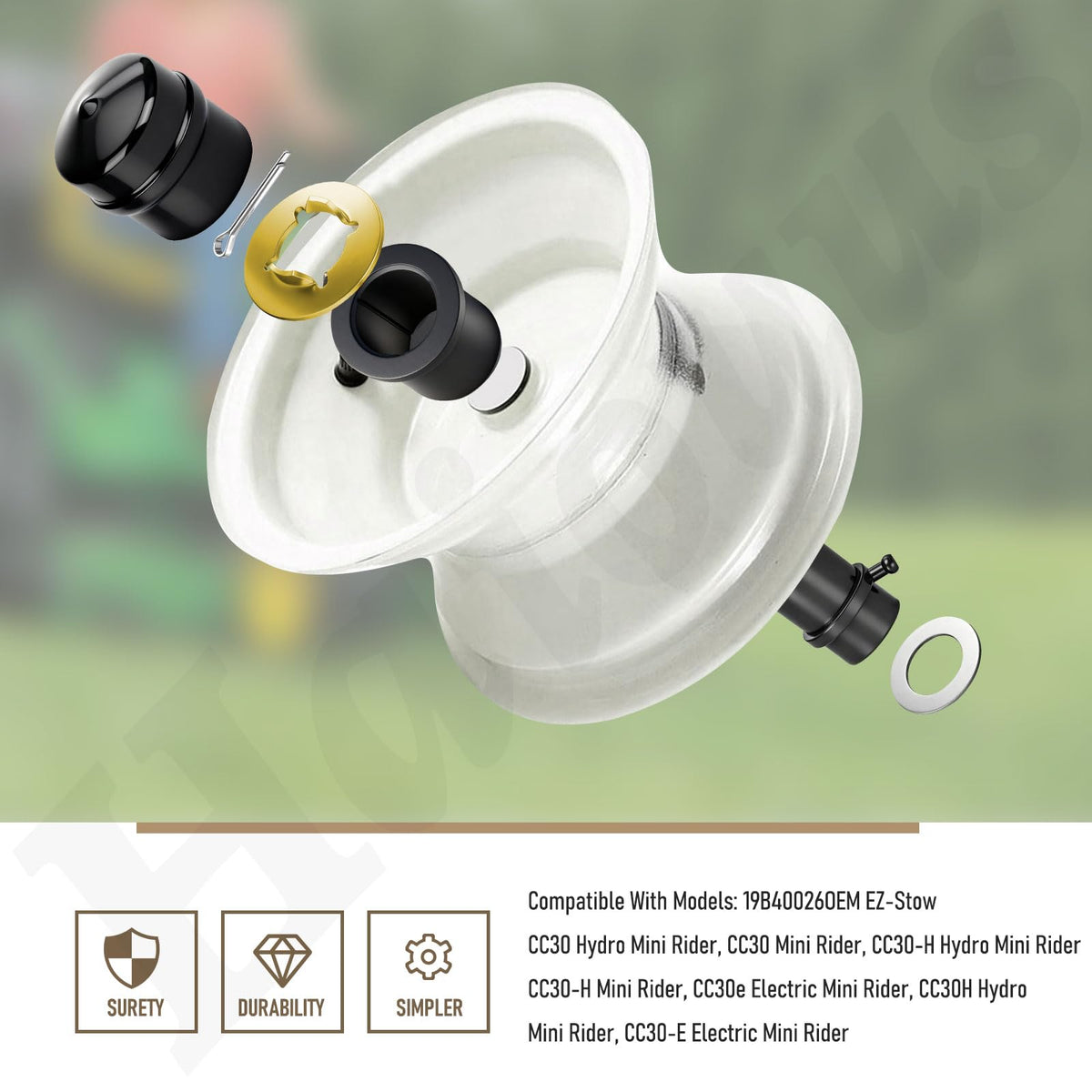 Haiouus kit compatible with CC mini riders and RZT models for upgrades