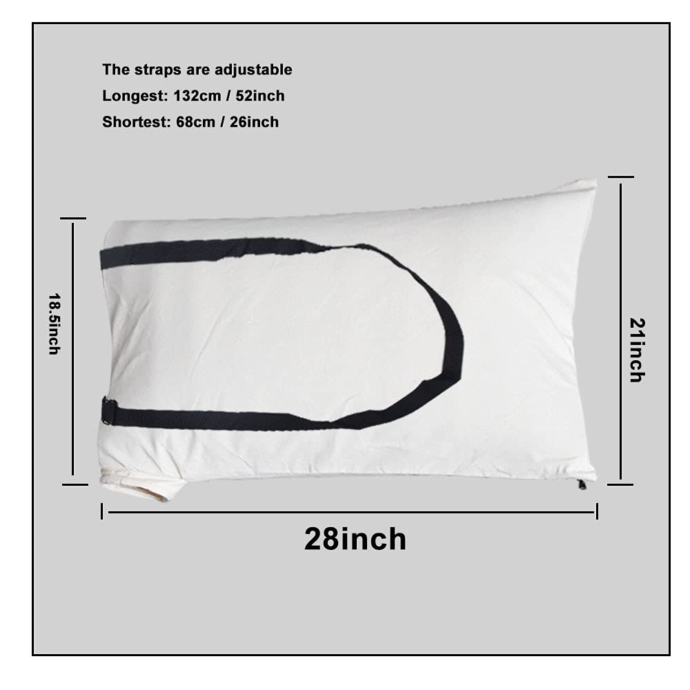Haiouus bag shows sturdy sewing for long-lasting use.