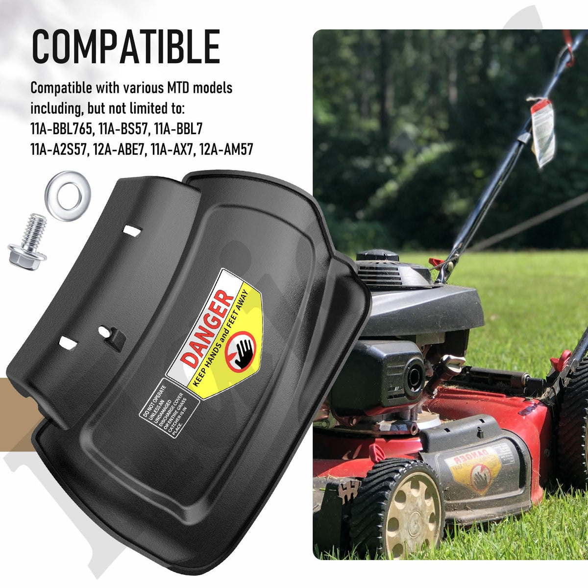 Replacement part 687-02516A compatible with legacy mower models