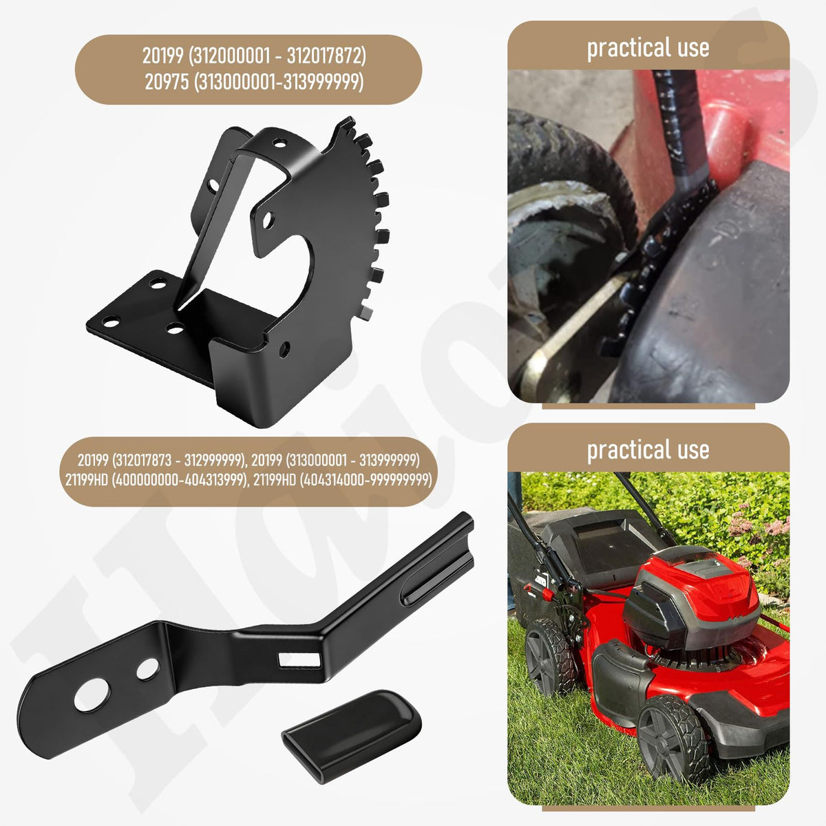 Haiouus replacement kit includes essential parts for Toro compatibility
