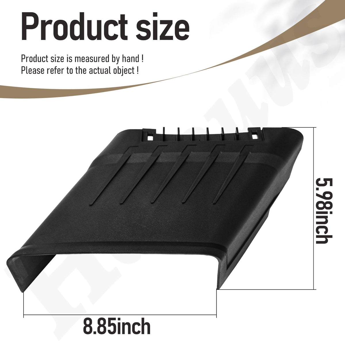 Haiouus side discharge chute compatible with RY401170 helps clean edging and tidy paths.