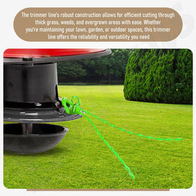 Haiouus trimmer line thick-grass cutting enables efficient yard maintenance