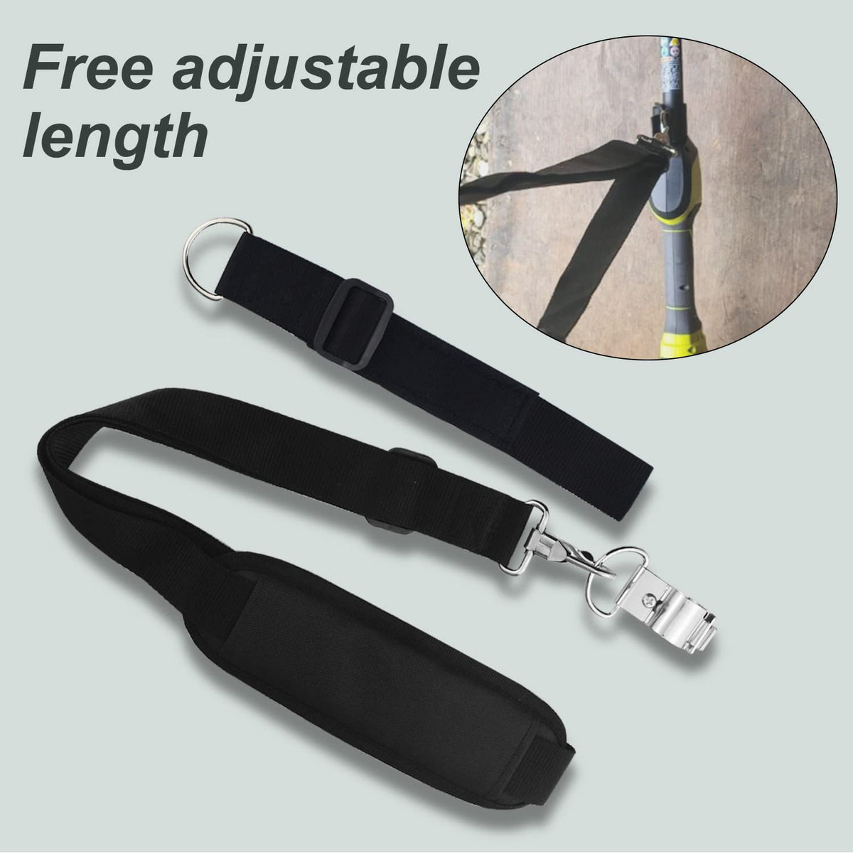 Haiouus installation kit fits most trimmers without cutting.