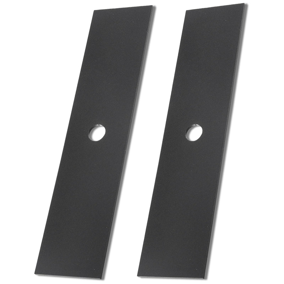 Haiouus universal 9x2 edger blade center hole close-up, durable edge for clean cuts.