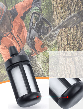HAISHINE fuel filter closeup shows rugged construction for long-lasting fuel filtration.