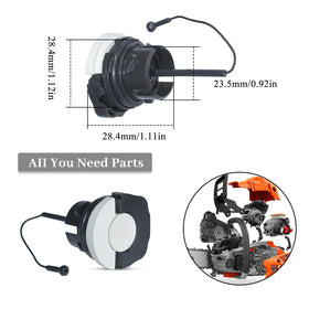 HAISHINE oil cap on STIHL MS171 demonstrates wide compatibility