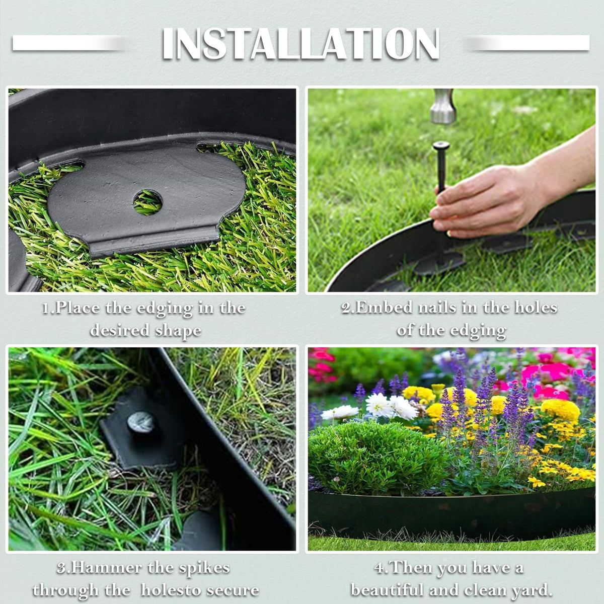 Haisiey garden pruning scissors included for quick trimming and finishing touches.