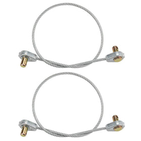HAKATOP deck lift cable with eyelet ends for quick attachment.