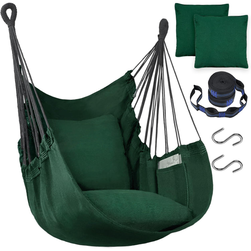 Halalona hammock chair seat cushion for cozy lounging at home