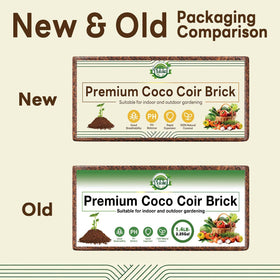 Halatool coco coir bricks eco friendly renewable planting option.