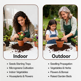 Halatool coco coir pellets suit compact indoor gardens and windowsill plantings.