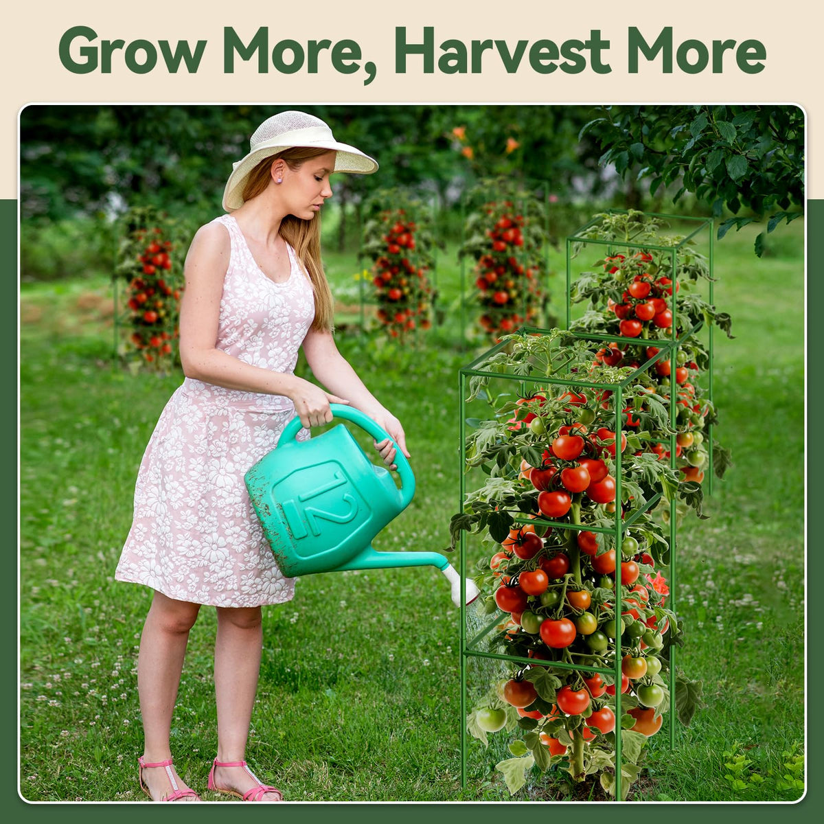 Halatool insect-proof net included protects blooms and fruit throughout growth