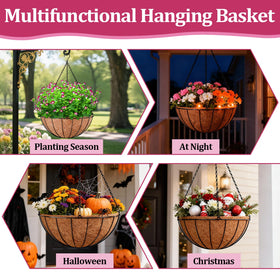 Halatool ready-to-use kit with hooks, chains, basket, and liner for quick setup.