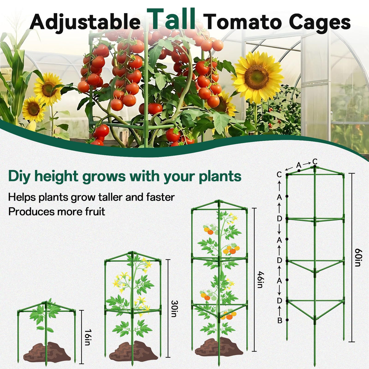 Halatool steel core cage offers sturdy support and durability.