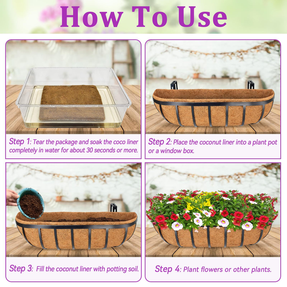 Halatool water-regulation liner for troughs helps prevent overwatering