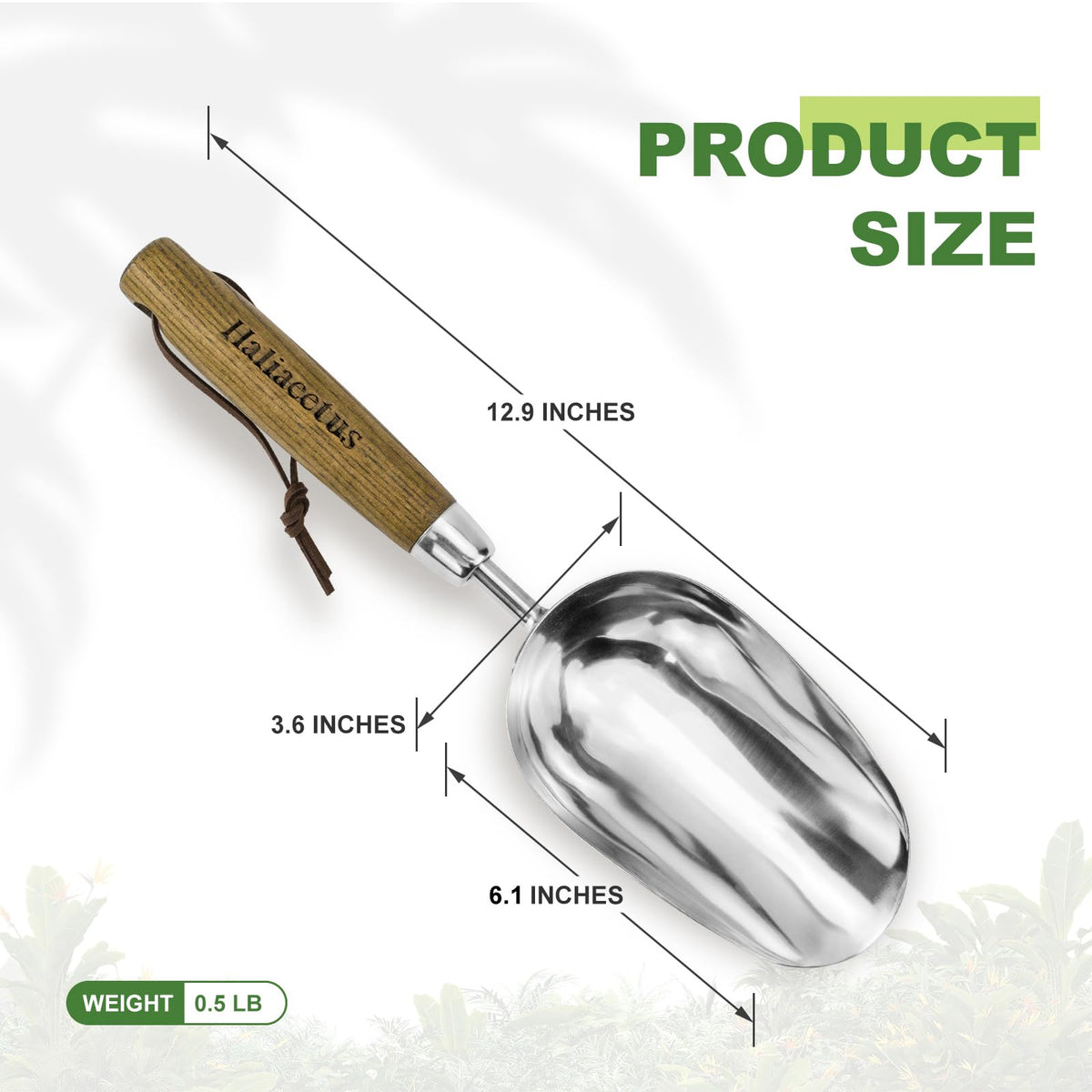 Haliaeetus lifetime-warranty scoop with reliable support