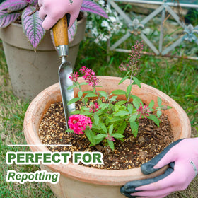 Haliaeetus Seeding Widger stainless-steel head provides durable digging in daily use.