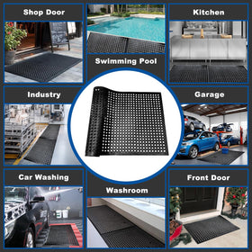 Halidec versatile drainage mat for wet areas and entrances.