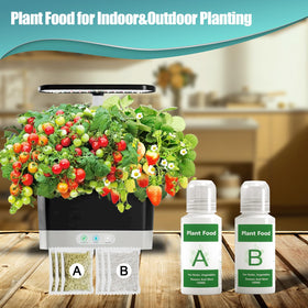 Haligo dispensing cup for precise, convenient dosing during nutrient mixing.