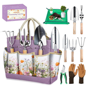Halilus 9-piece tool set with pruning shears for precise cuts in the garden