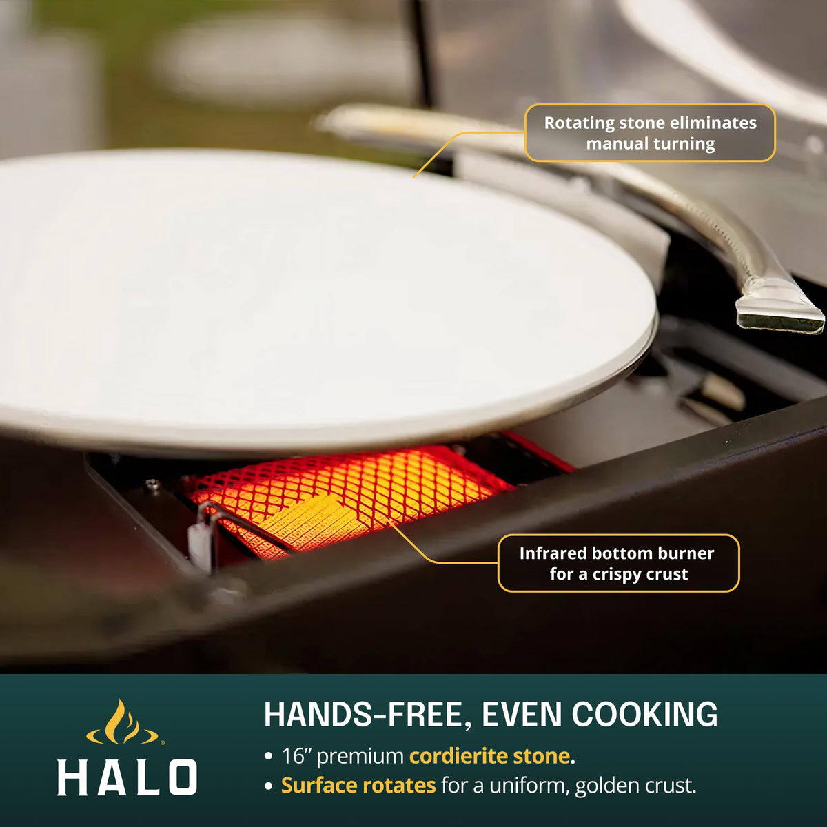 HALO Versa 16 creates five-minute pizzas for quick gatherings
