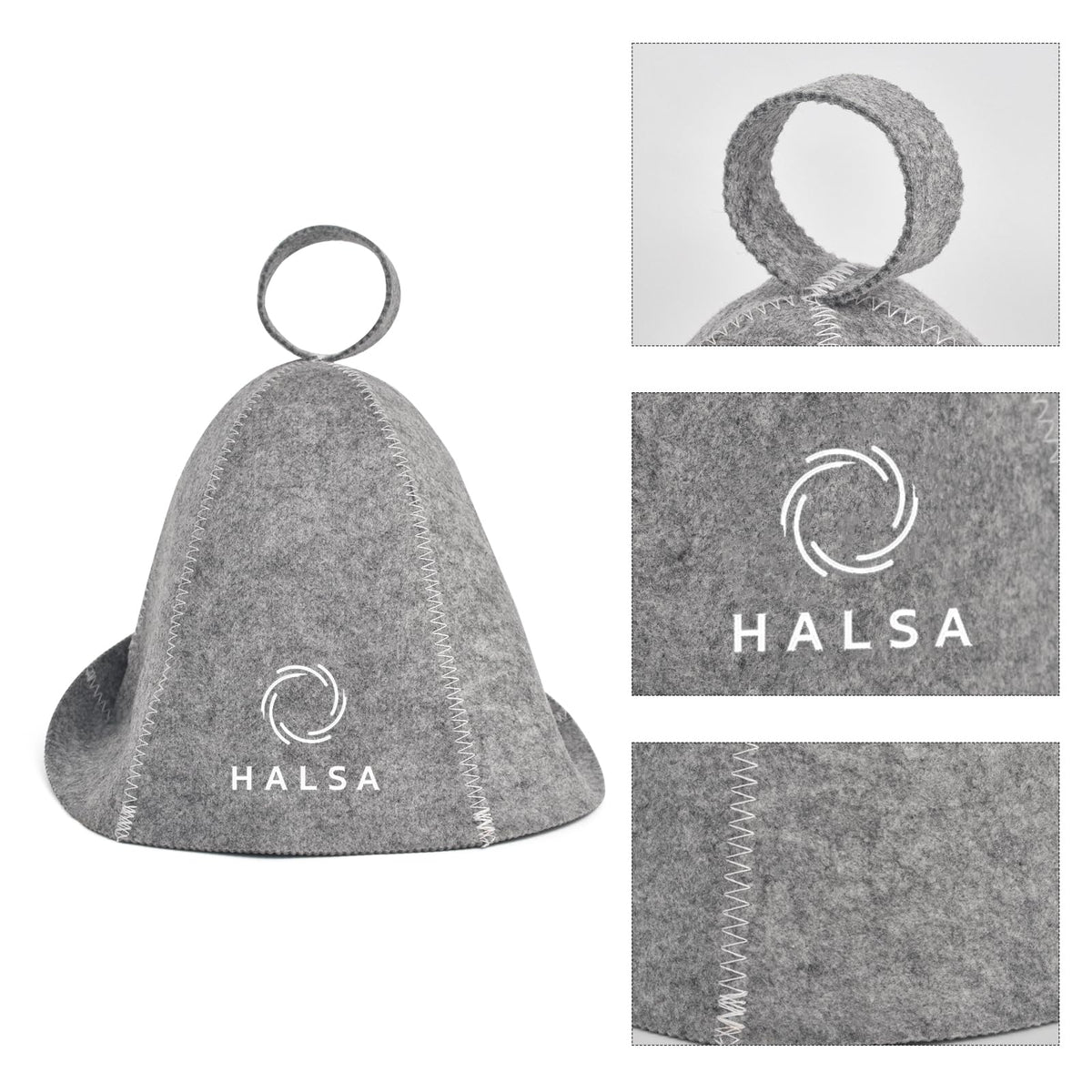 Halsa Sauna Hat gift set ideal for sauna lovers and couples