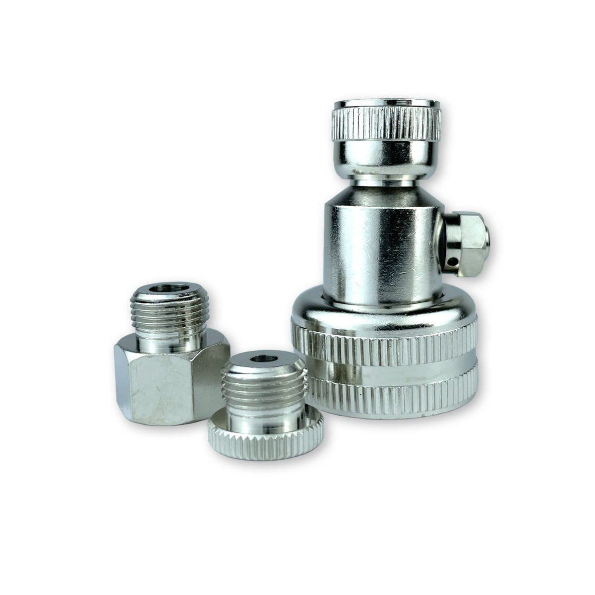 Haltec N-1091 side-button air release during liquid ballast filling.