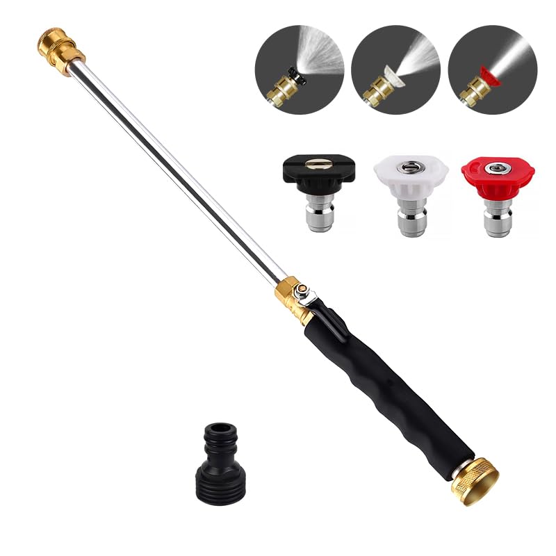 Hamirah jet nozzle power washer wand for strong, controlled cleaning.