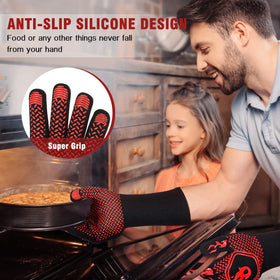 HAMITOR campfire and kitchen use gloves keep hands safe around flames