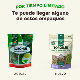 Hanan Lemon Balm Tea dried leaves from Peru show natural quality and purity.
