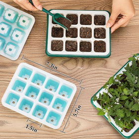 Hanaoyo reusable seed starter trays designed for multiple seasons.