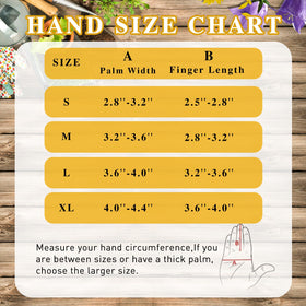 HANDLANDY caramel brown leather garden gloves improve grip while pruning and planting.