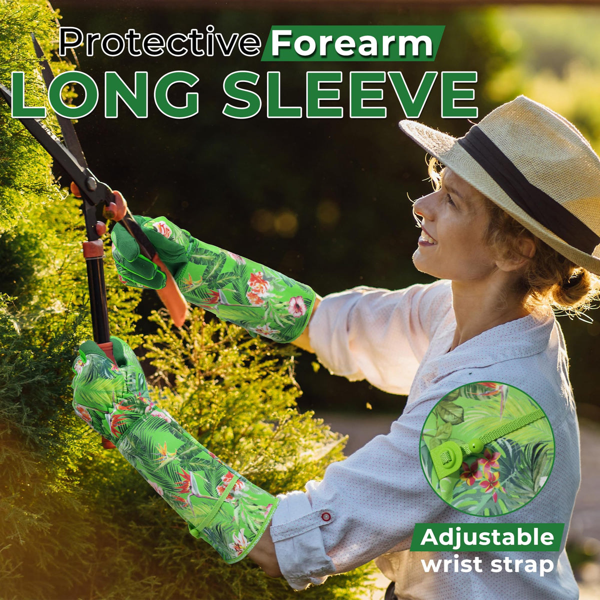 HANDLANDY flexible, dexterous fit supports precise grip through watering, planting, and trimming.