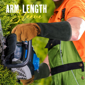 HANDLANDY long forearm gauntlets protect wrists from dirt and scratches.
